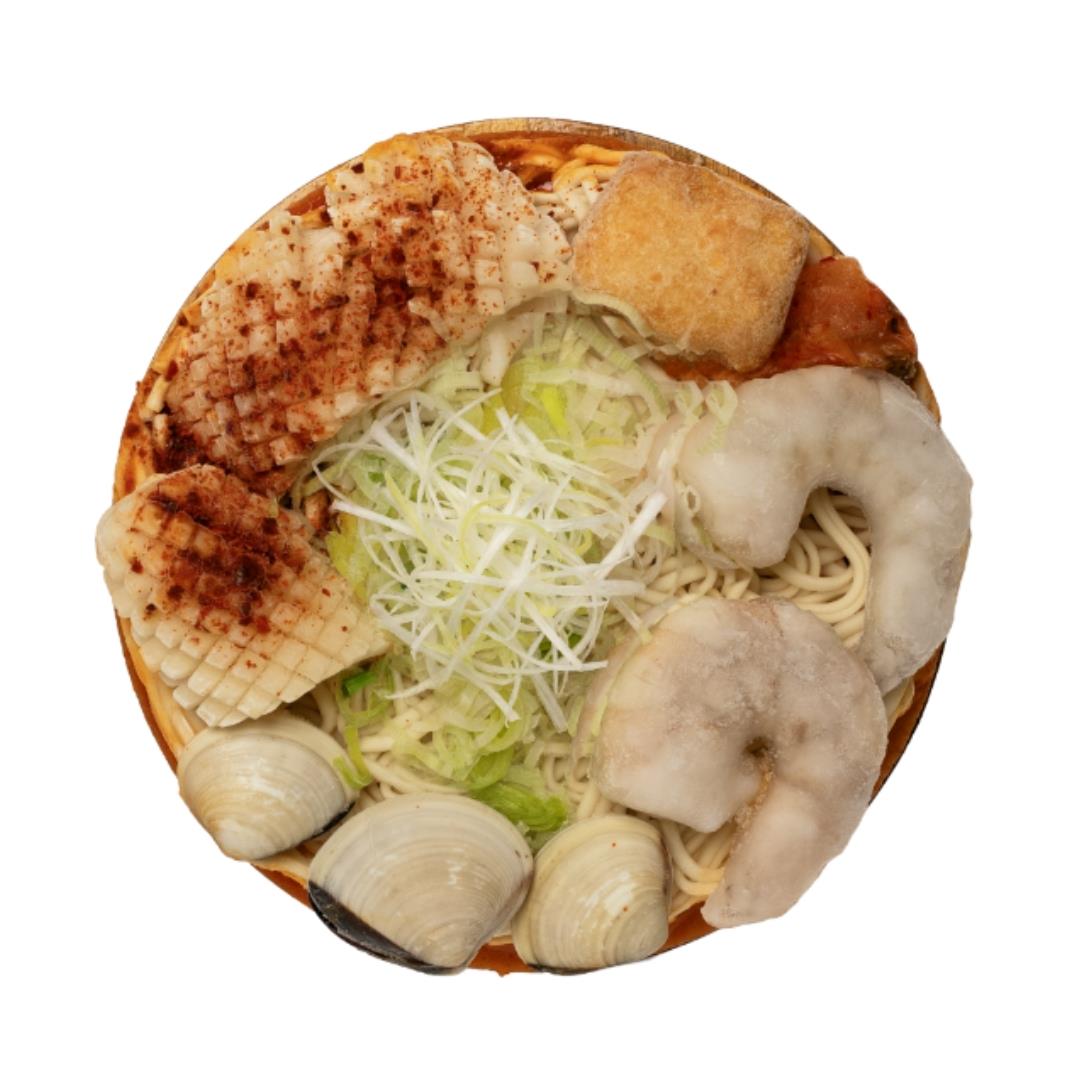 We Need Good Food Korean Rosé Jjamppong Udon 韓式芝士辣醬海鮮烏冬