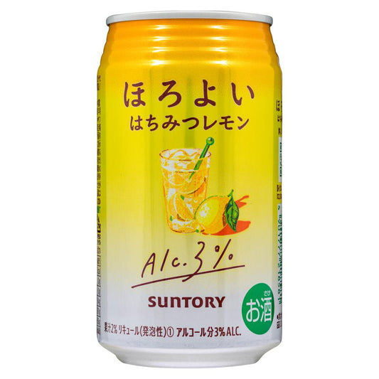Suntory ほろよい微醉蜂蜜檸檬沙瓦雞尾酒 (3% 酒精濃度)