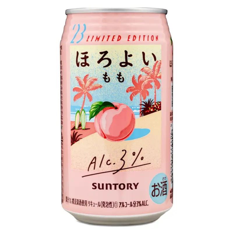Suntory Horoyoi 水蜜桃沙瓦微醉雞尾酒 (3% 酒精濃度)