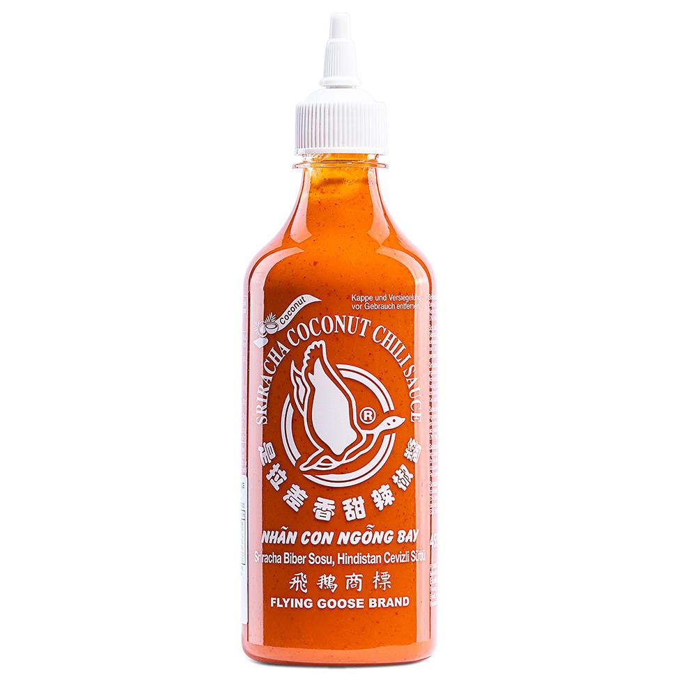 Flying Goose Sriracha Chilli Sauce (Coconut) 飛鵝商標 是拉差香甜辣椒醬 (椰香)