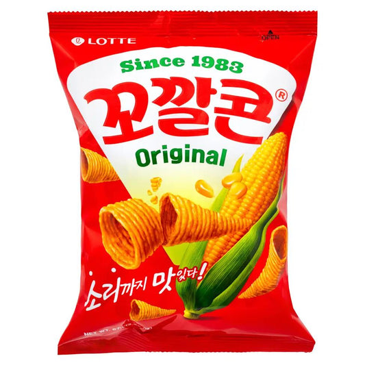 樂天辣味玉米脆片 (原味) 꼬깔콘