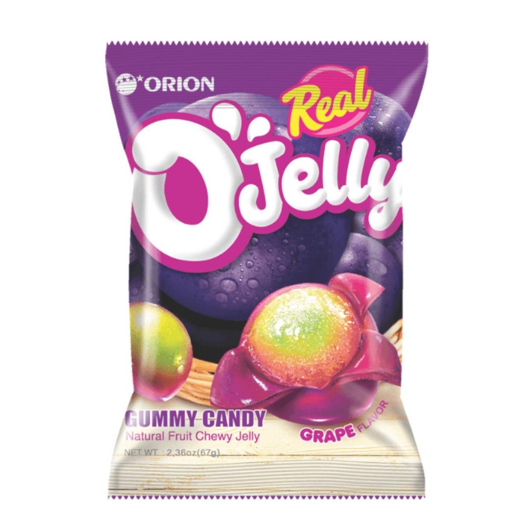 Orion O'Jelly Real Gummy Candy (Grape Flavour)