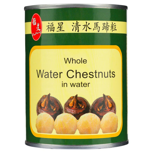 Fu Xing Whole Water Chestnuts in Water 福星 清水馬蹄粒