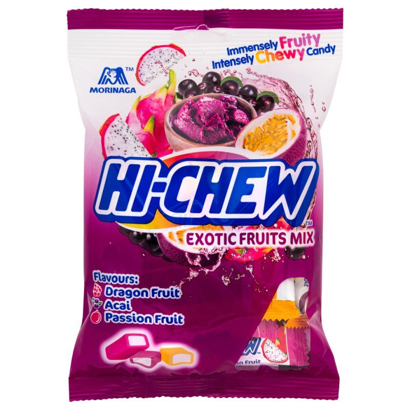 Morinaga Hi-Chew Exotic Fruits Mix (Dragon Fruit, Acai and Passion Fruit)