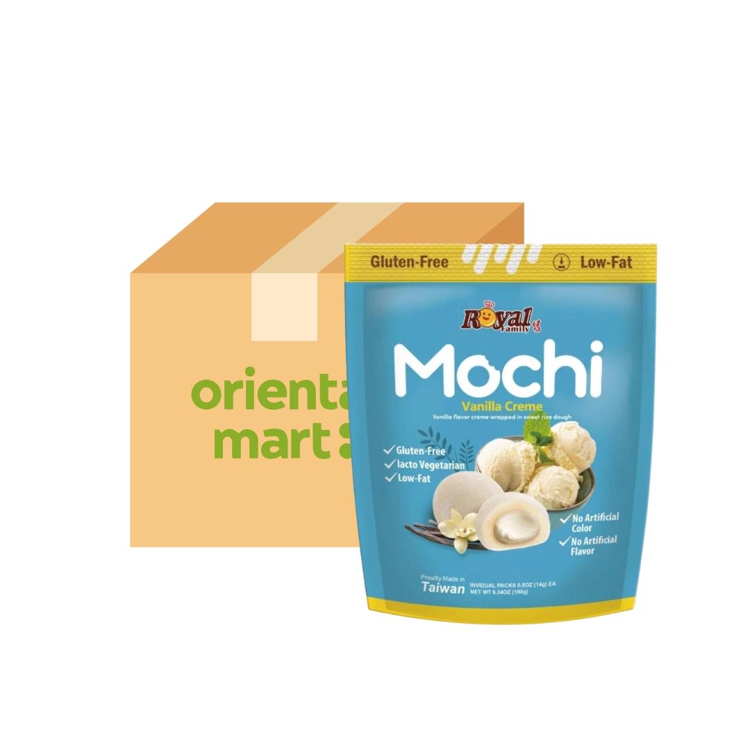 Royal Family Vanilla Creme Mochi (Case of 12)