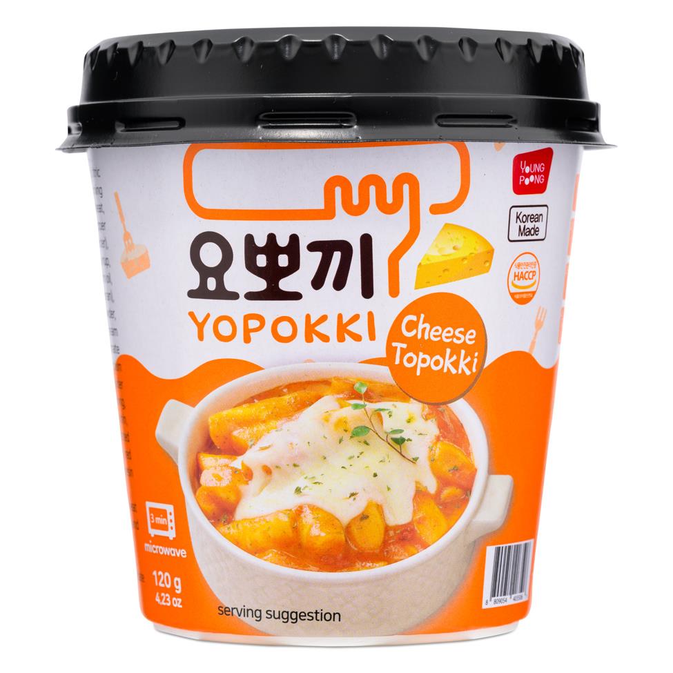 Young Poong Yopokki Cheese Topokki (Rice Cake) Cup 芝士炒年糕 (杯)