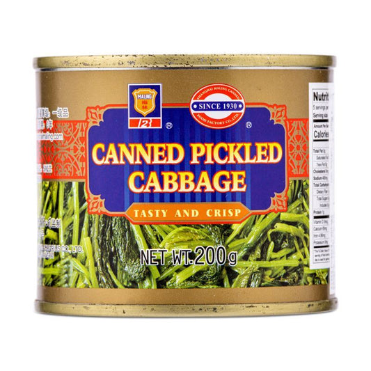 Ma Ling Canned Pickled Cabbage 梅林 雪菜