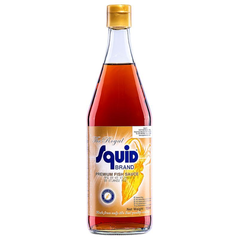 The Royal Squid Brand Premium Fish Sauce (L) 魷魚標 皇家金標魚露 (大)