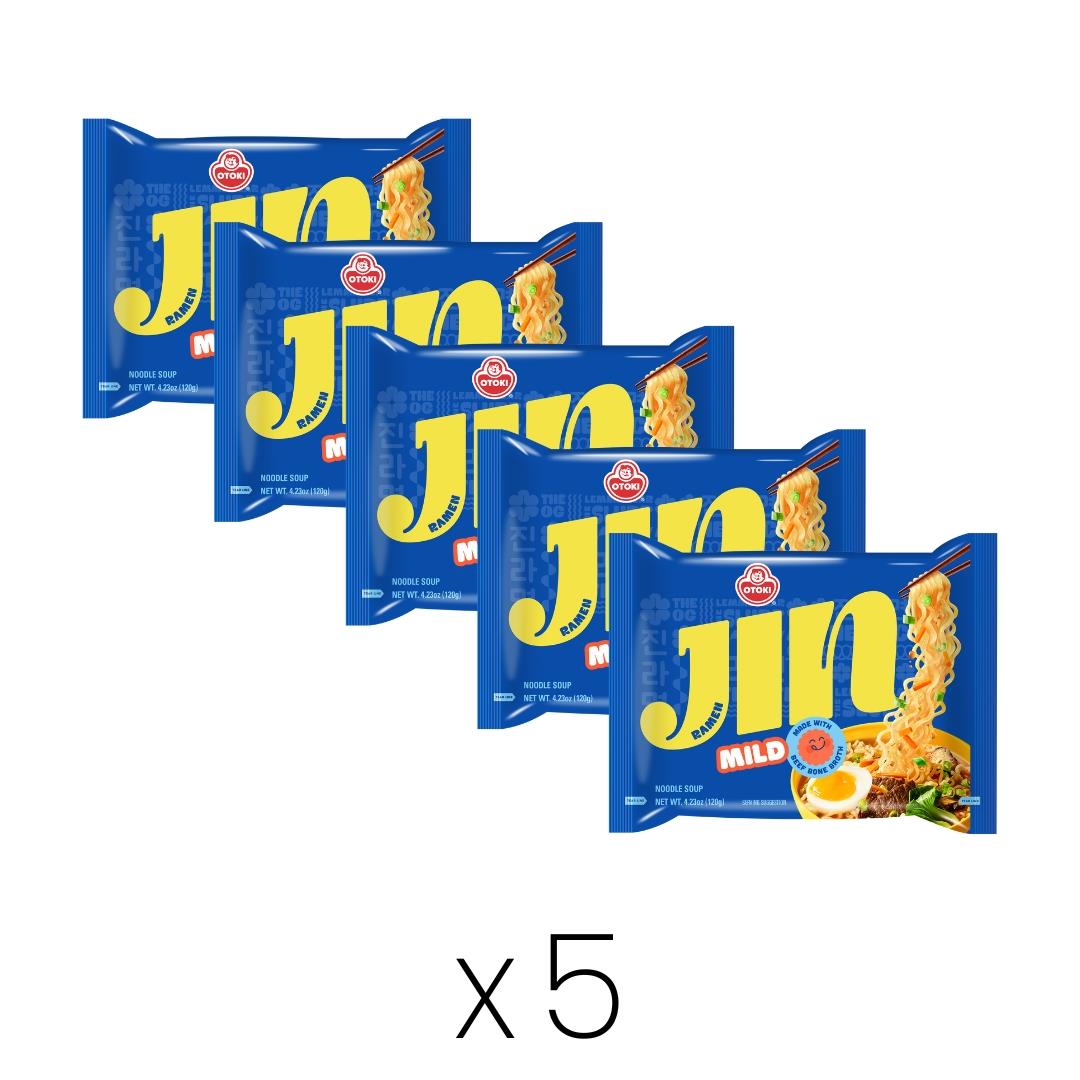 Ottogi Jin Ramen (Mild) Multipack 진라면 (Pack of 5)