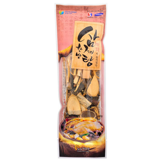 Seochowon Dried  Mixed Vegetable for Ginseng Chicken Soup 서초원 한방삼계탕재료