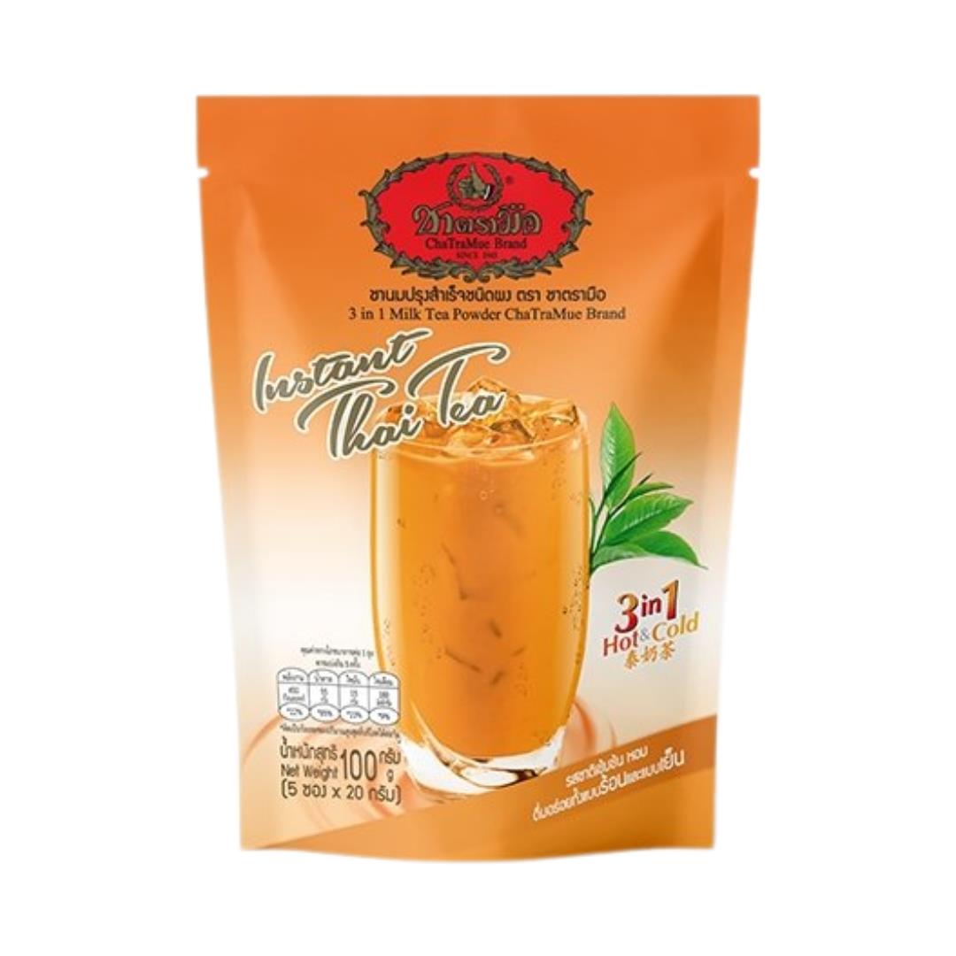 ChaTraMue Instant Thai Tea (3 in 1 Hot & Cold) 泰奶茶