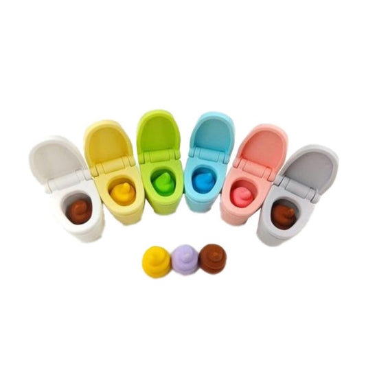 Japanese Puzzle Eraser (Toilet Set) (Random Design) 廁所造型橡皮擦 (隨機款式)