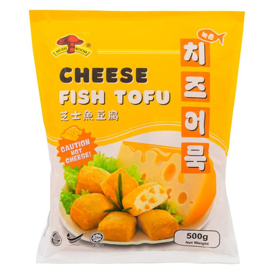 Mushroom Cheese Fish Tofu 蘑菇芝士魚豆腐
