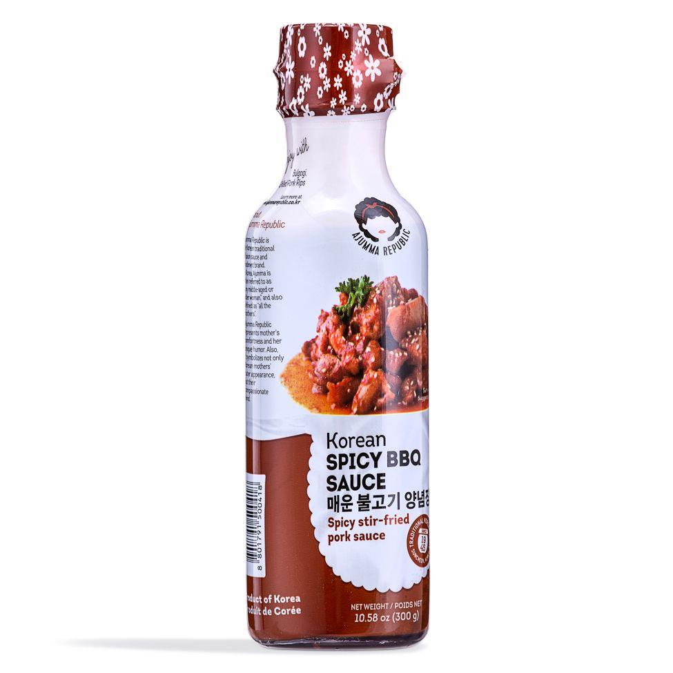 Ajumma Republic Korean Spicy BBQ Sauce (Spicy Stir-fried Pork Sauce)