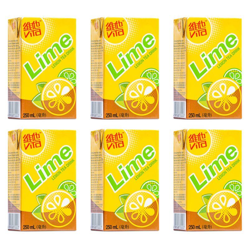 Vita Lime Lemon Tea Drink (6 pk) 維他 青檸檸檬茶 (6包裝)