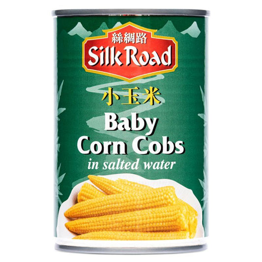 Silk Road Baby Corn Cobs in Salted Water 絲綢路 小玉米