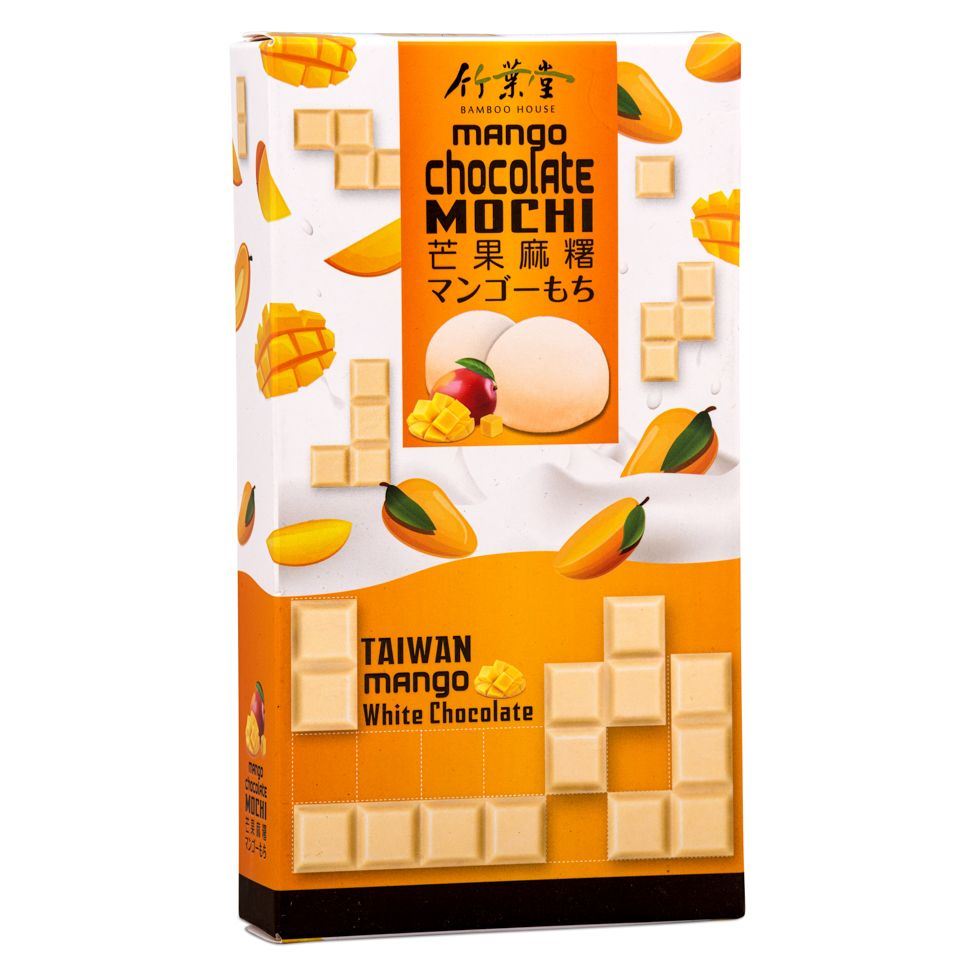 Bamboo House Mango White Chocolate Mochi 竹葉堂 芒果麻薯