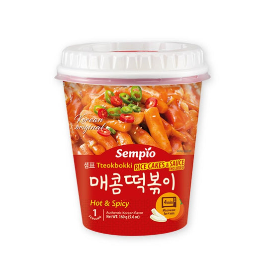 Sempio Instant Tteokbokki Cup (Hot & Spicy) 샘표 매콤떡볶이