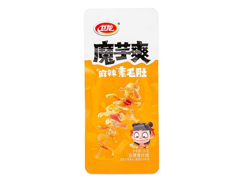 Weilong Konjac Strips (Szechwan Taste) 衛龍魔芋爽 麻辣素毛肚