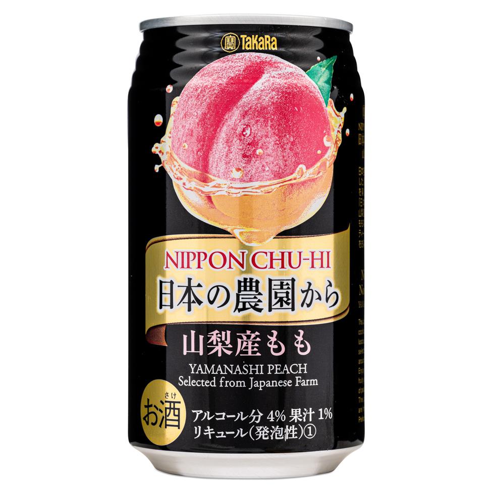 Takara Nippon Chu-Hi Cocktail Spritz (Yamanashi Peach) (ABV 4%)