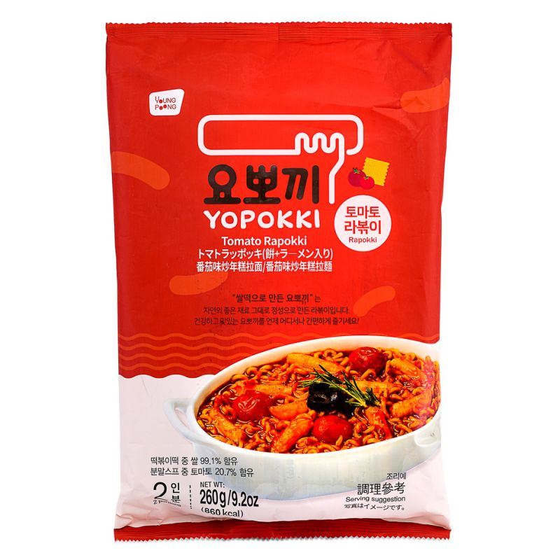 Young Poong Yopokki Tomato Rapokki 蕃茄味炒年糕拉麵