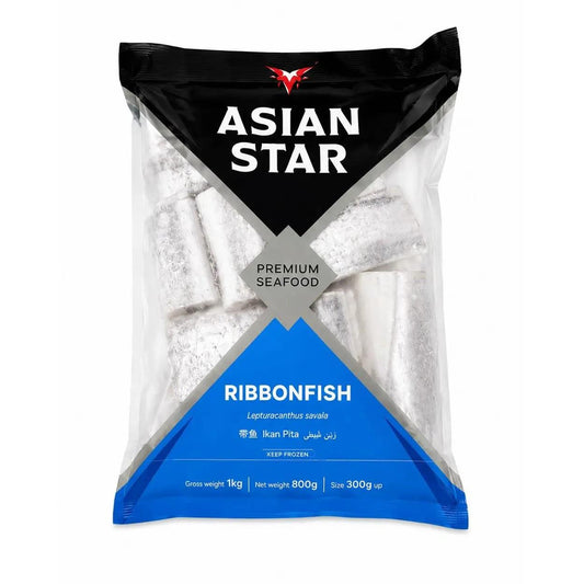 Asian Star Belt Fish Chunk (Ribbonfish) 帶魚段 1kg