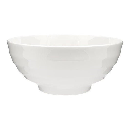 White Ceramic Ramen Bowl 8"