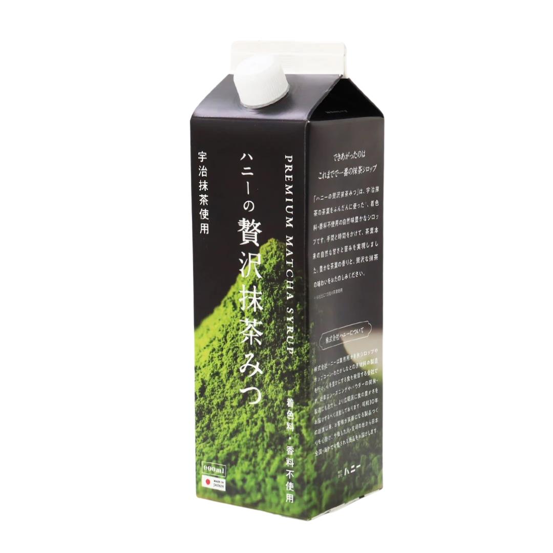 Honey Premium Matcha Syrup ハニーの贅沢抹茶みつ