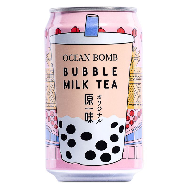 Ocean Bomb Bubble Milk Tea (Original) 原味珍珠奶茶