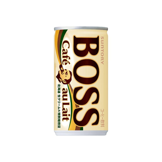 Suntory BOSS Caffe Au Lait Canned Coffee with Milk ボス カフェオレ