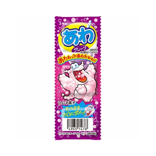 Coris Bubble Candy (Grape Soda Flavour) あわグレープラムネ - Best Before: 30/09/2026