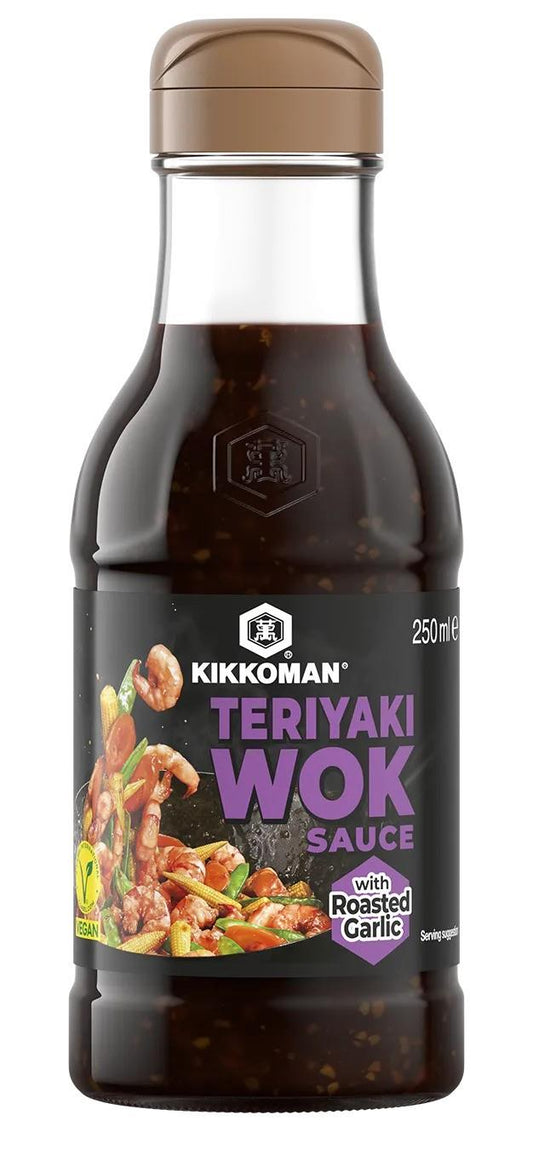 Kikkoman Teriyaki Sauce with Roasted Garlic 萬字 烤蒜照燒醬