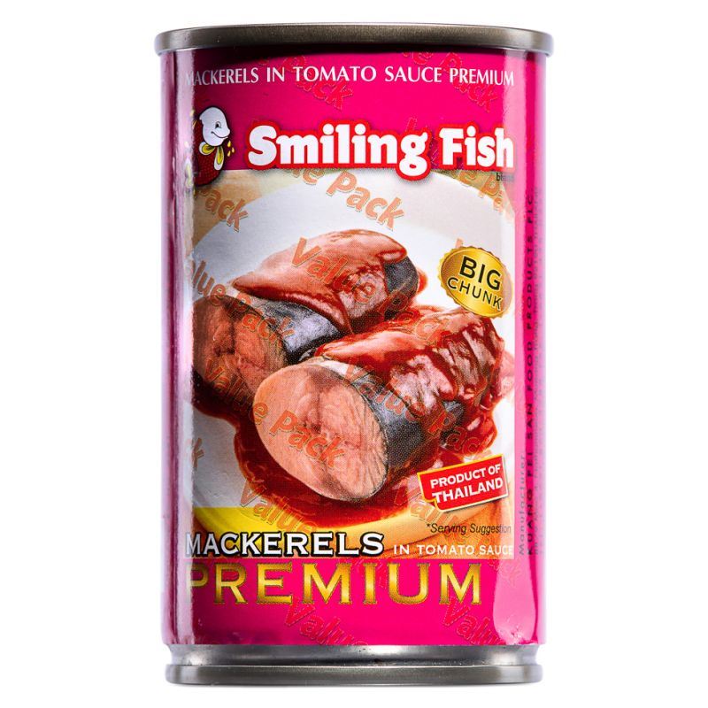 Smiling Fish Mackerels in Tomato Sauce Premium