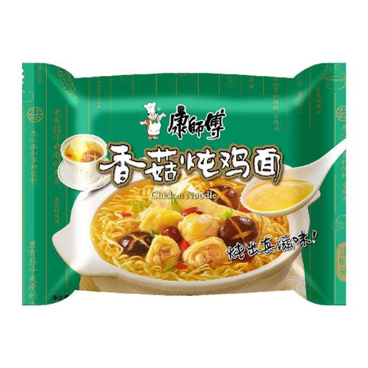 Master Kong Mushroom and Stewed Chicken Noodle 康師傅 香菇燉雞味麵