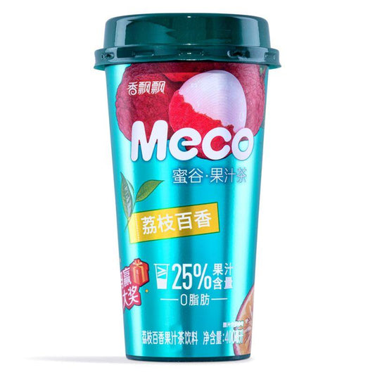 Xiang Piao Piao Meco Lychee & Passion Fruit Juice 香飄飄 蜜谷果汁茶 (荔枝百香)