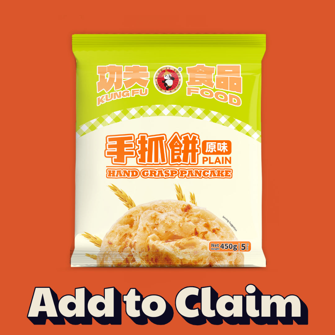 Kung Fu Hand-Grasp Pancake (Plain) 功夫手抓餅 (原味)