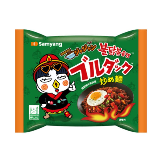 三養辣雞麵（炸醬風味）（日本版）炸醬辣雞炒麵