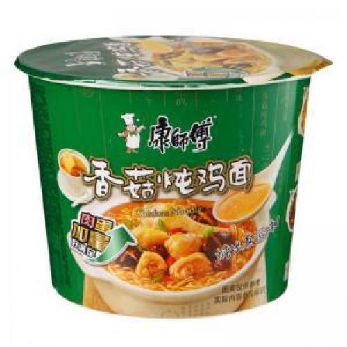 Master Kong Mushroom Chicken Flavour Instant Noodle (Bowl) 康师傅 香菇炖鸡味面 (碗)