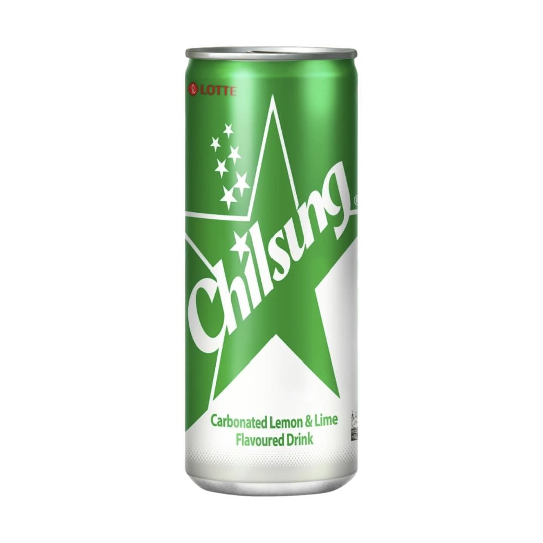 Lotte Chilsung Cider (Lemon & Lime Soda) 칠성사이다