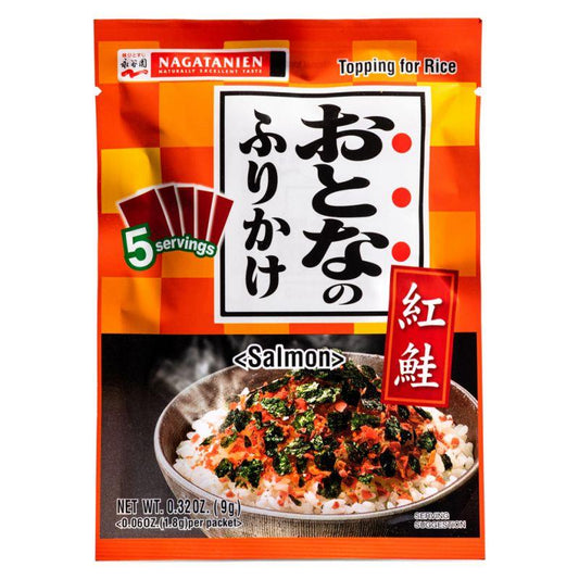 Nagatanien Topping for Rice Oton-ano Furikake (Salmon) おとなのふりかけ (紅鮭)