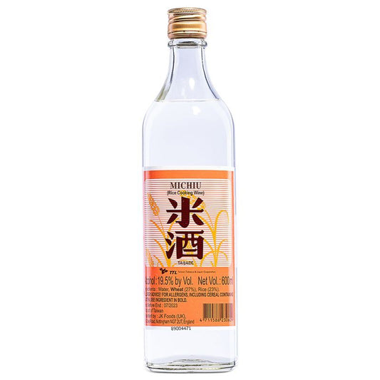 Taijade Michiu (Rice Cooking Wine) 台灣米酒 (ABV 19.5%)