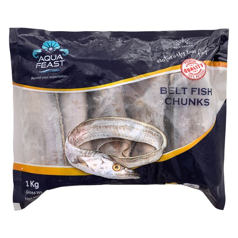 Aqua Feast Belt Fish Chunks 帶魚段 1kg