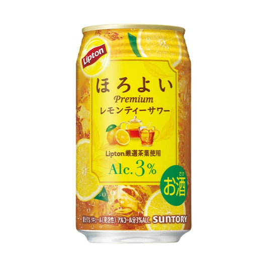 Suntory Horoyoi Lipton Lemon Tea Sour Liptonレモンティーサワー (ABV 3%)