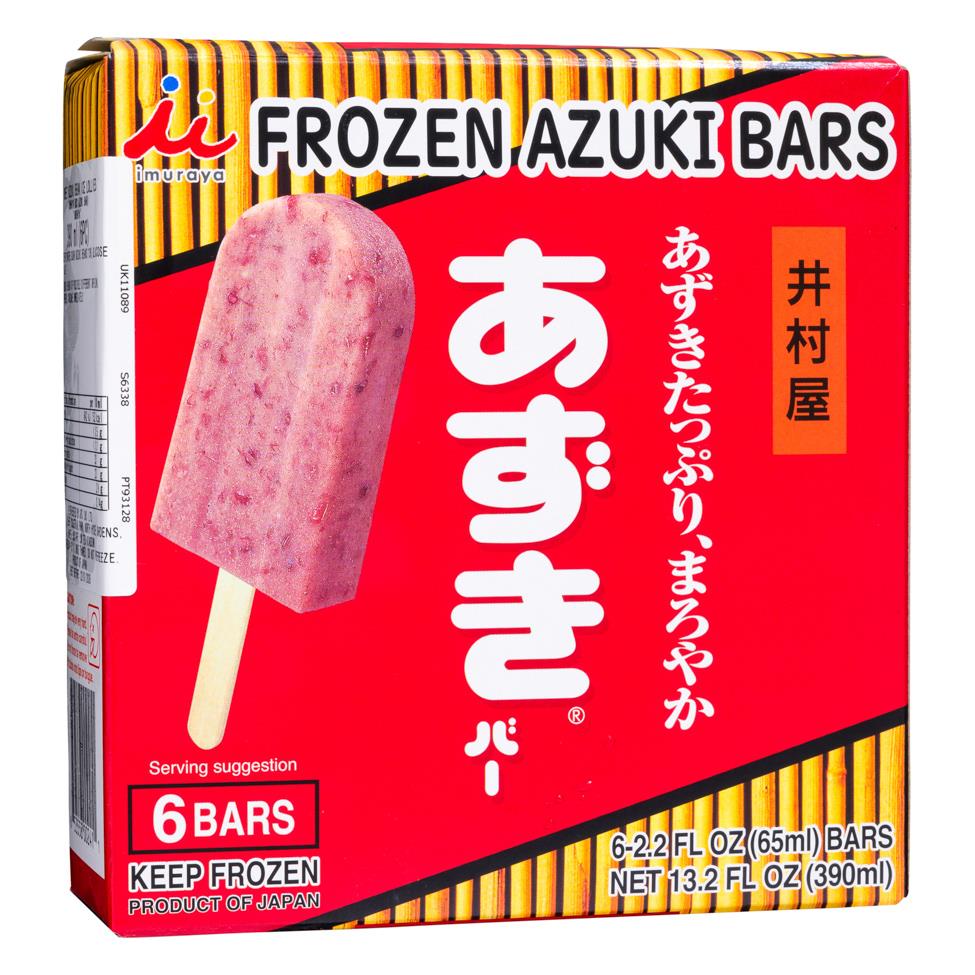 Imuraya Sweet Adzuki Bean Ice Lollies (6 pcs)