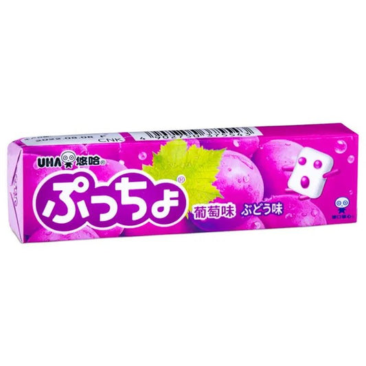 UHA Puccho Soft Candy (Grape Flavour) 悠哈普超葡萄風味軟糖