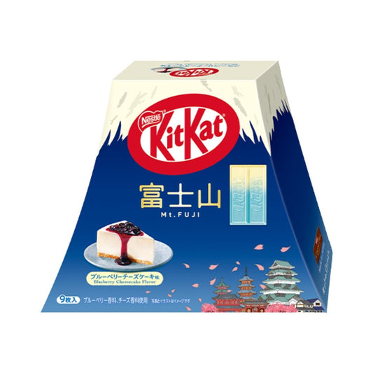 Nestle Mini Kit Kat Mount Fuji Edition (Blueberry Cheesecake Flavour) キットカット 富士山パック ブルーベリーチーズケーキ味
