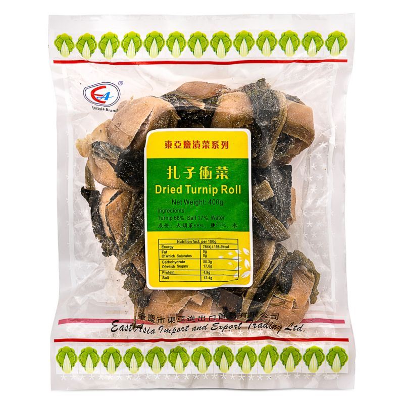 East Asia Dried Turnip Roll 東亞牌 扎子沖菜