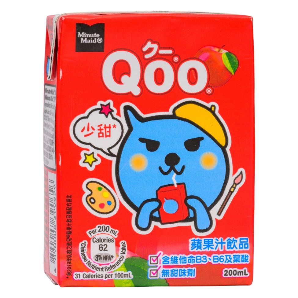 Minute Maid Qoo Apple Juice Drink 酷兒 蘋果汁飲品