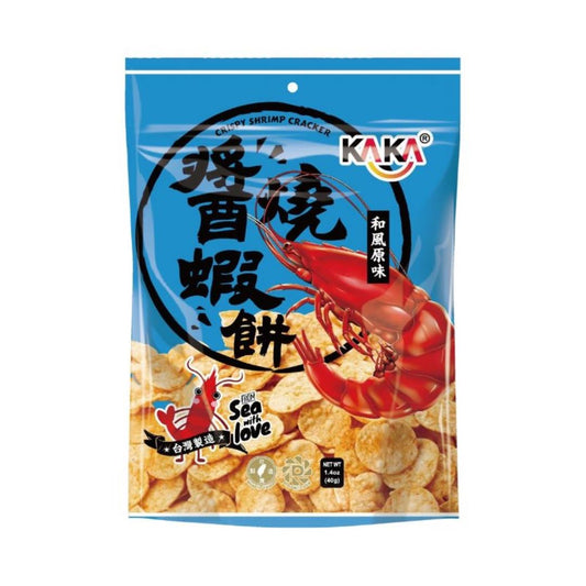 KAKA Crispy Shrimp Cracker (Classic Flavour) 醬燒蝦餅 (和風原味)