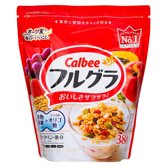 Calbee Frugra Oats Cereal 卡樂B 富果樂水果早餐麥片